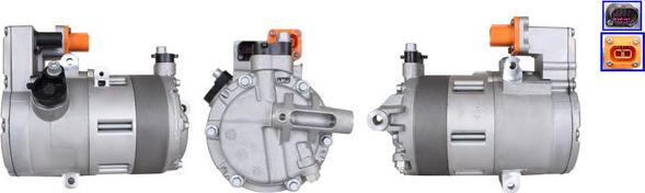 LUCAS ACP01173 - Compresor, climatizare allinparts.ro