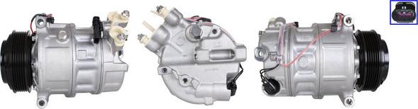 LUCAS ACP01235 - Compresor, climatizare - allinparts.ro