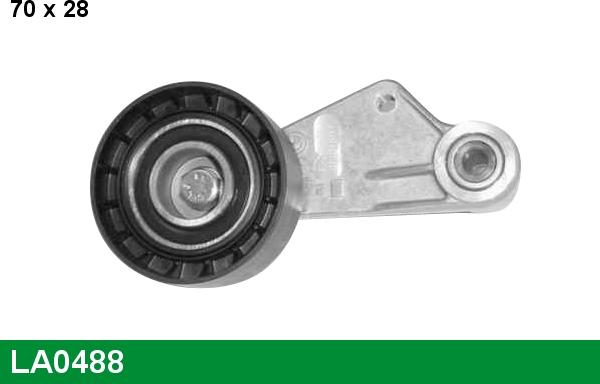 LUCAS LA0488 - Intinzator curea, curea distributie - allinparts.ro