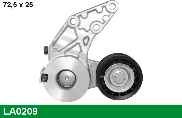 LUCAS LA0209 - Rola ghidare / conducere, curea distributie - allinparts.ro
