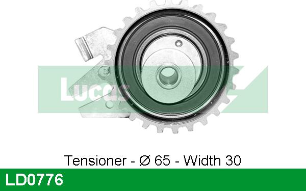 LUCAS LD0776 - Rola intinzator,curea distributie allinparts.ro