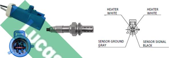 LUCAS LEB947 - Sonda Lambda - allinparts.ro