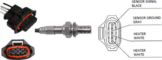 LUCAS LEB446 - Sonda Lambda - allinparts.ro