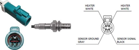 LUCAS LEB853 - Sonda Lambda allinparts.ro