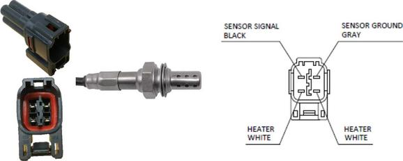 LUCAS LEB4017 - Sonda Lambda allinparts.ro