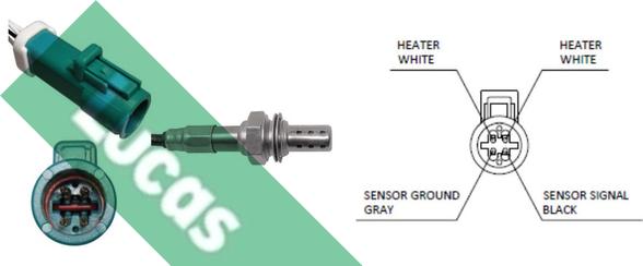 LUCAS LEB4021 - Sonda Lambda - allinparts.ro