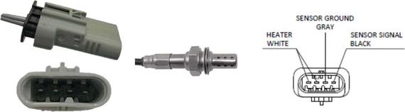 LUCAS LEB5457 - Sonda Lambda - allinparts.ro