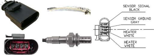 LUCAS LEB5463 - Sonda Lambda - allinparts.ro