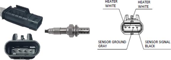 LUCAS LEB5486 - Sonda Lambda - allinparts.ro