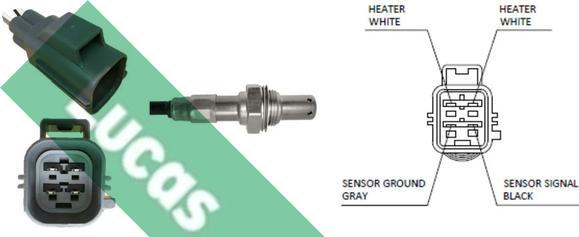 LUCAS LEB5425 - Sonda Lambda allinparts.ro