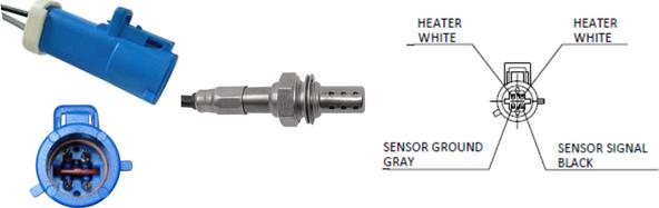 LUCAS LEB622 - Sonda Lambda - allinparts.ro
