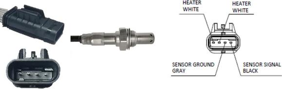LUCAS LEB5539 - Sonda Lambda - allinparts.ro