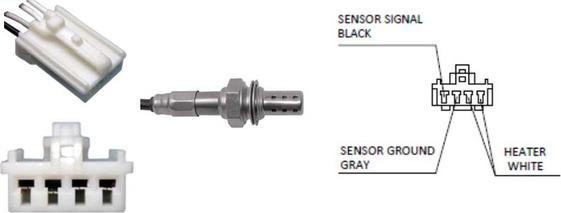 LUCAS LEB5596 - Sonda Lambda allinparts.ro
