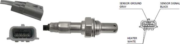 LUCAS LEB5590 - Sonda Lambda allinparts.ro