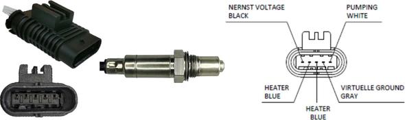 LUCAS LEB5549 - Sonda Lambda - allinparts.ro