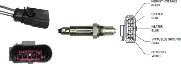 LUCAS LEB5547 - Sonda Lambda - allinparts.ro