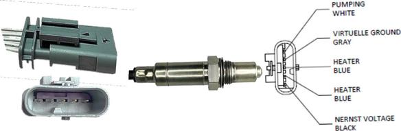 LUCAS LEB5567 - Sonda Lambda allinparts.ro