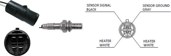 LUCAS LEB5017 - Sonda Lambda allinparts.ro