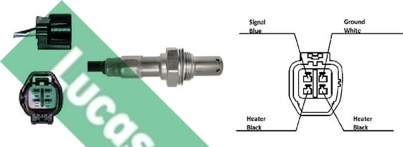 LUCAS LEB5141 - Sonda Lambda - allinparts.ro