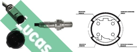 LUCAS LEB5101 - Sonda Lambda - allinparts.ro