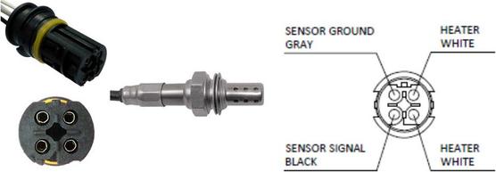LUCAS LEB554 - Sonda Lambda - allinparts.ro