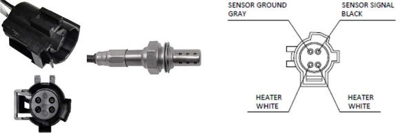 LUCAS LEB5124 - Sonda Lambda allinparts.ro