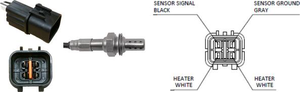 LUCAS LEB5391 - Sonda Lambda allinparts.ro