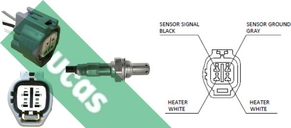 LUCAS LEB142 - Sonda Lambda - allinparts.ro