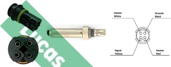 LUCAS LEB857 - Sonda Lambda - allinparts.ro