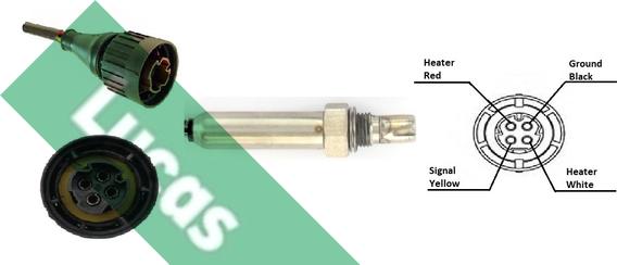 LUCAS LEB571 - Sonda Lambda - allinparts.ro