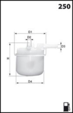 LUCAS LFPF043 - Filtru combustibil - allinparts.ro