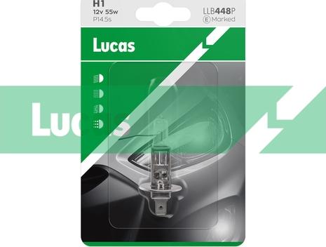 LUCAS LLB448P - Bec, far faza lunga - allinparts.ro