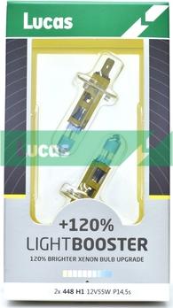 LUCAS LLX448XLSX2 - Bec, far pentru viraje - allinparts.ro