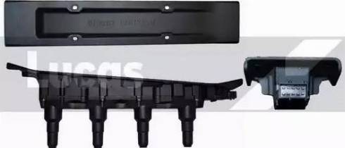 Lucas Electrical DMB950 - Bobina de inductie allinparts.ro
