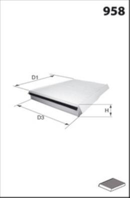 Lucas Filters LFCP299 - Filtru, aer habitaclu allinparts.ro