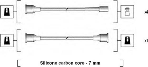 Magneti Marelli 941124090662 - Set cablaj aprinder allinparts.ro