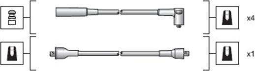 Magneti Marelli 941318111023 - Set cablaj aprinder allinparts.ro