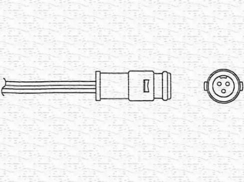 Magneti Marelli 460000453010 - Sonda Lambda allinparts.ro