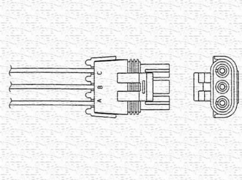 Magneti Marelli 460001861010 - Sonda Lambda - allinparts.ro