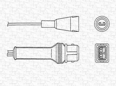 Magneti Marelli 460001833010 - Sonda Lambda allinparts.ro