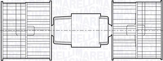 Magneti Marelli 069412677010 - Ventilator, habitaclu - allinparts.ro