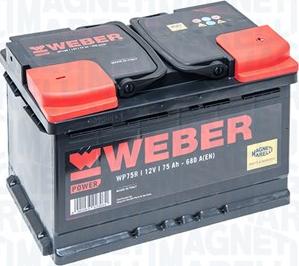 Magneti Marelli 067075720002 - Baterie de pornire - allinparts.ro