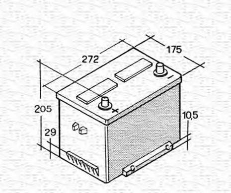 Magneti Marelli 067148101002 - Baterie de pornire allinparts.ro