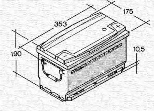 Magneti Marelli 067143440003 - Baterie de pornire - allinparts.ro