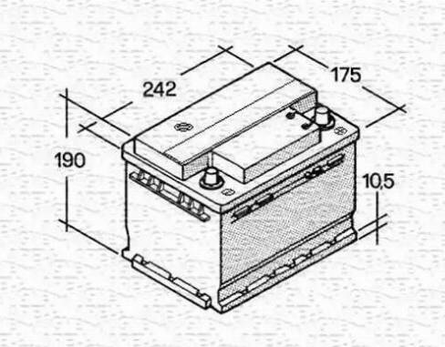 Magneti Marelli 067143813003 - Baterie de pornire - allinparts.ro