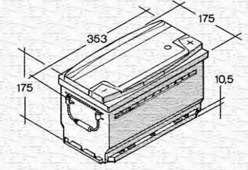 Magneti Marelli 067162640003 - Baterie de pornire - allinparts.ro
