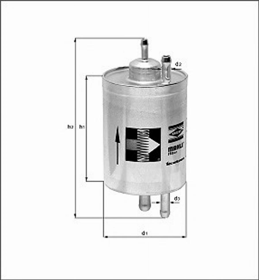 Magneti Marelli 154065929920 - Filtru combustibil allinparts.ro