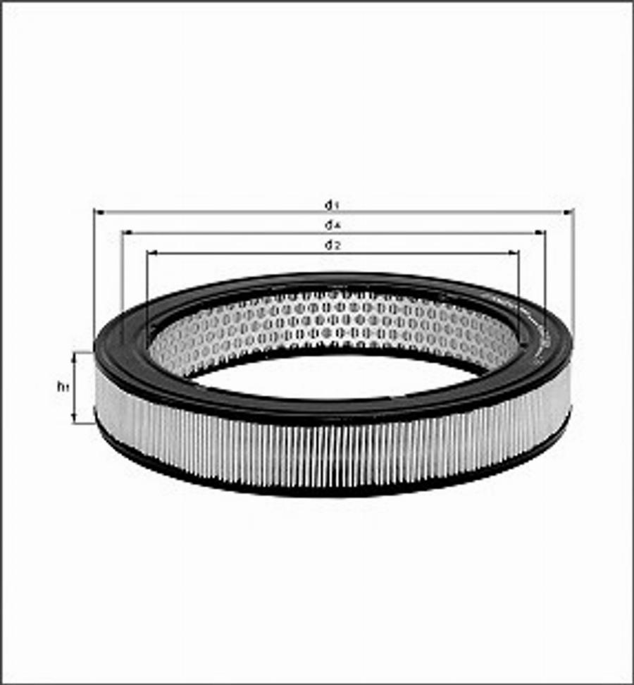 Magneti Marelli 154077158240 - Filtru aer - allinparts.ro