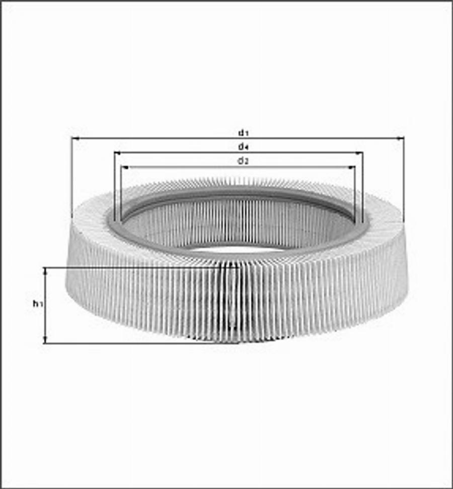 Magneti Marelli 154087562800 - Filtru aer - allinparts.ro