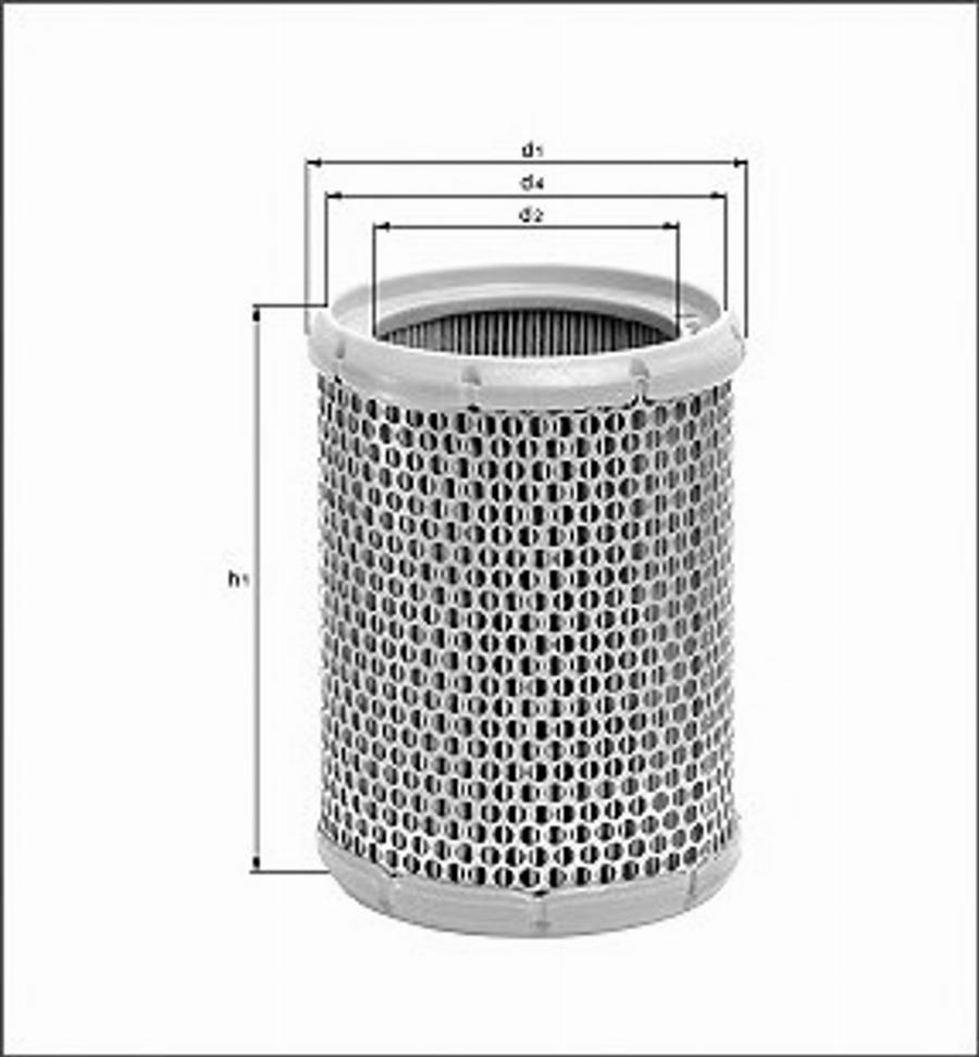Magneti Marelli 154070542320 - Filtru aer - allinparts.ro